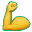 Arm Flexing emoticon